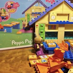 Peppa Pig Play BIG-Bloxx School House Building Block Toy Playset