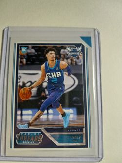 Lamelo Ball 2021 Panini Threads Rookie Card