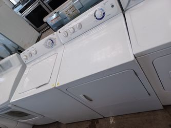 Ge top load washer and dryer set   -free delivery -120 day warranty