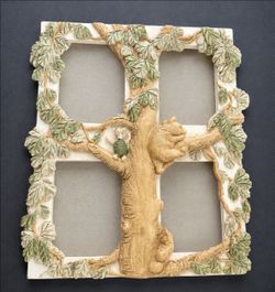 Resin picture frame, Charpente Disney Classic Winnie the Pooh Tree multi-opening frame