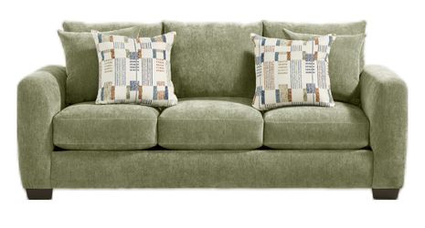 Modern Olive Green Sofa – Like New | $950 OBO
