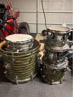 5-Piece PDP CX Series Drums + 2 sets of cymbals & hardware