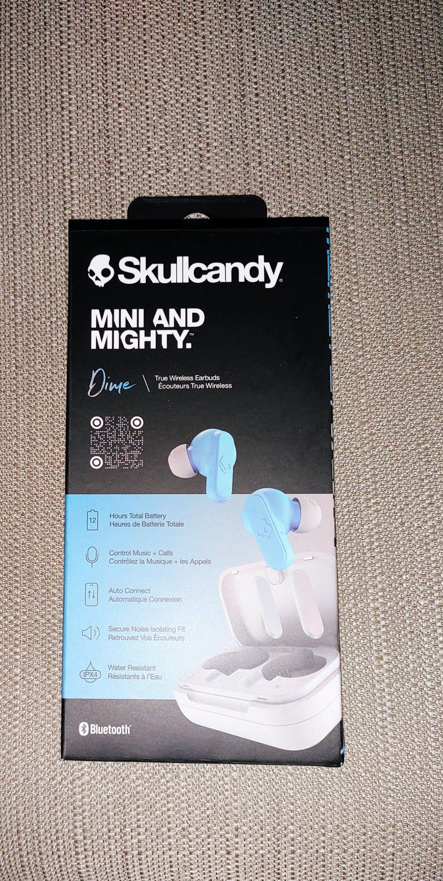 Skullcandy Mini and Mighty WIRELESS Earbuds Bluetooth: Model Dime 