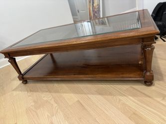 Wooden Coffe Table 350$ Best Price As Is Pick Up Only!!