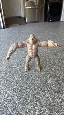 LANARD Rampage Movie Gorilla Ape GEORGE Action Figure 16” Albino