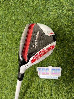 TaylorMade AeroBurner 4H Hybrid 22 Loft Matrix Senior Flex Original Grip LH