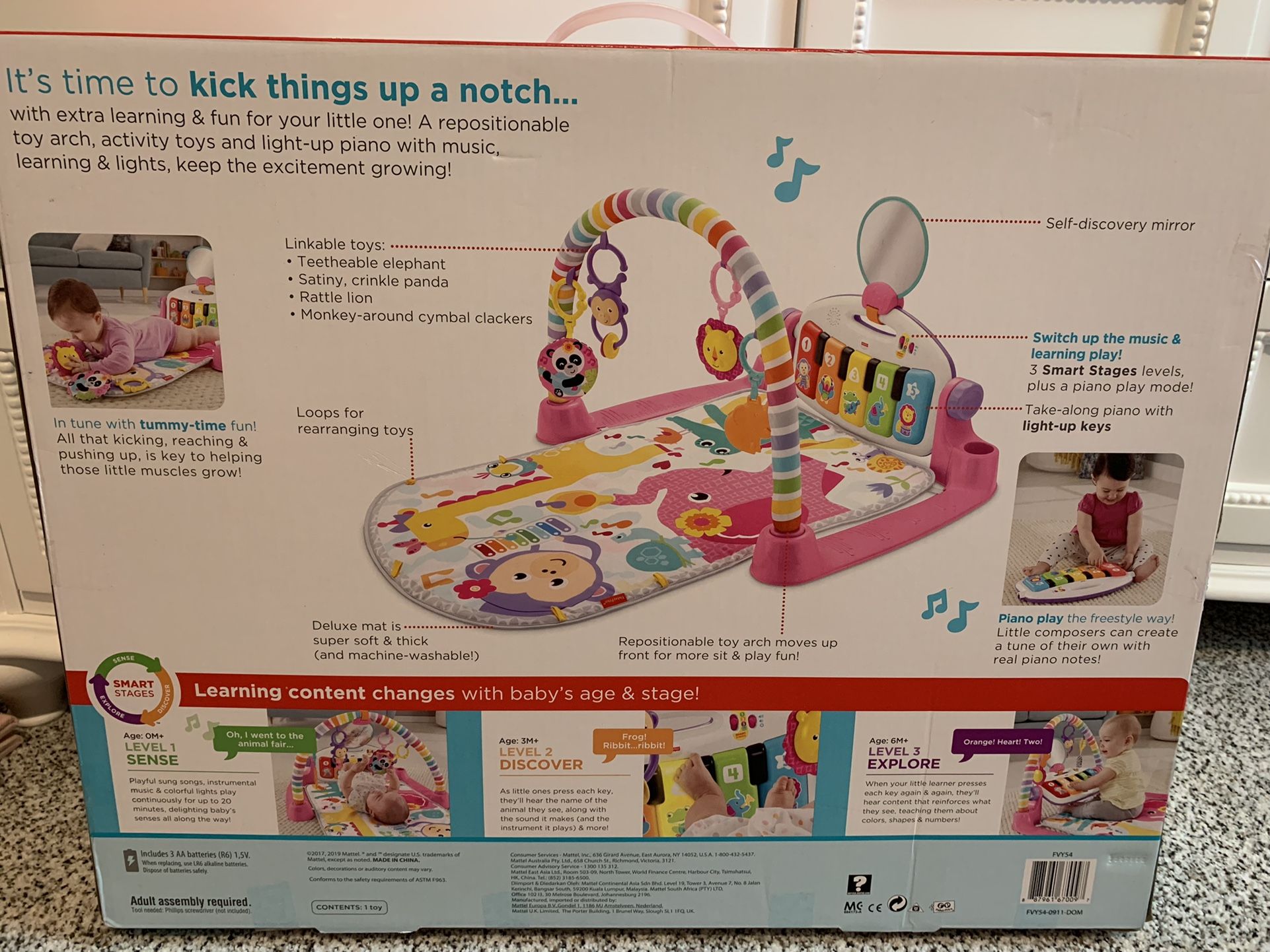 Fisher Price - Kick & Play Activity Mat