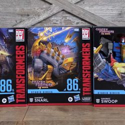 Transformers Studio Series 86 Dinobot Set Grimlock, Slug, Snarl, Swoop, Sludge