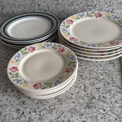 Dinner Plates and Desserts Plates $10 For All 