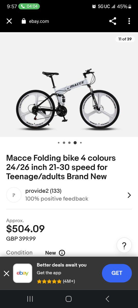 Brand New Bike For Sale 150 Obo