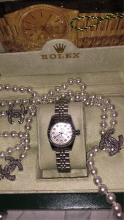 Purse Watch Necklace