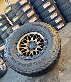 Rines nuevos 17*9 para Toyota Tacoma Chevy Silverado GMC de 6 virlos con llantas 285/70/17 Falken