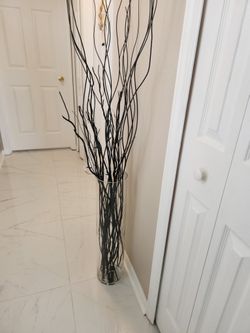 Florero Cilindro De Vidrio