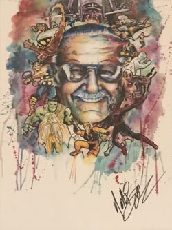 Comic Con 2017 autographed by original artists and writers