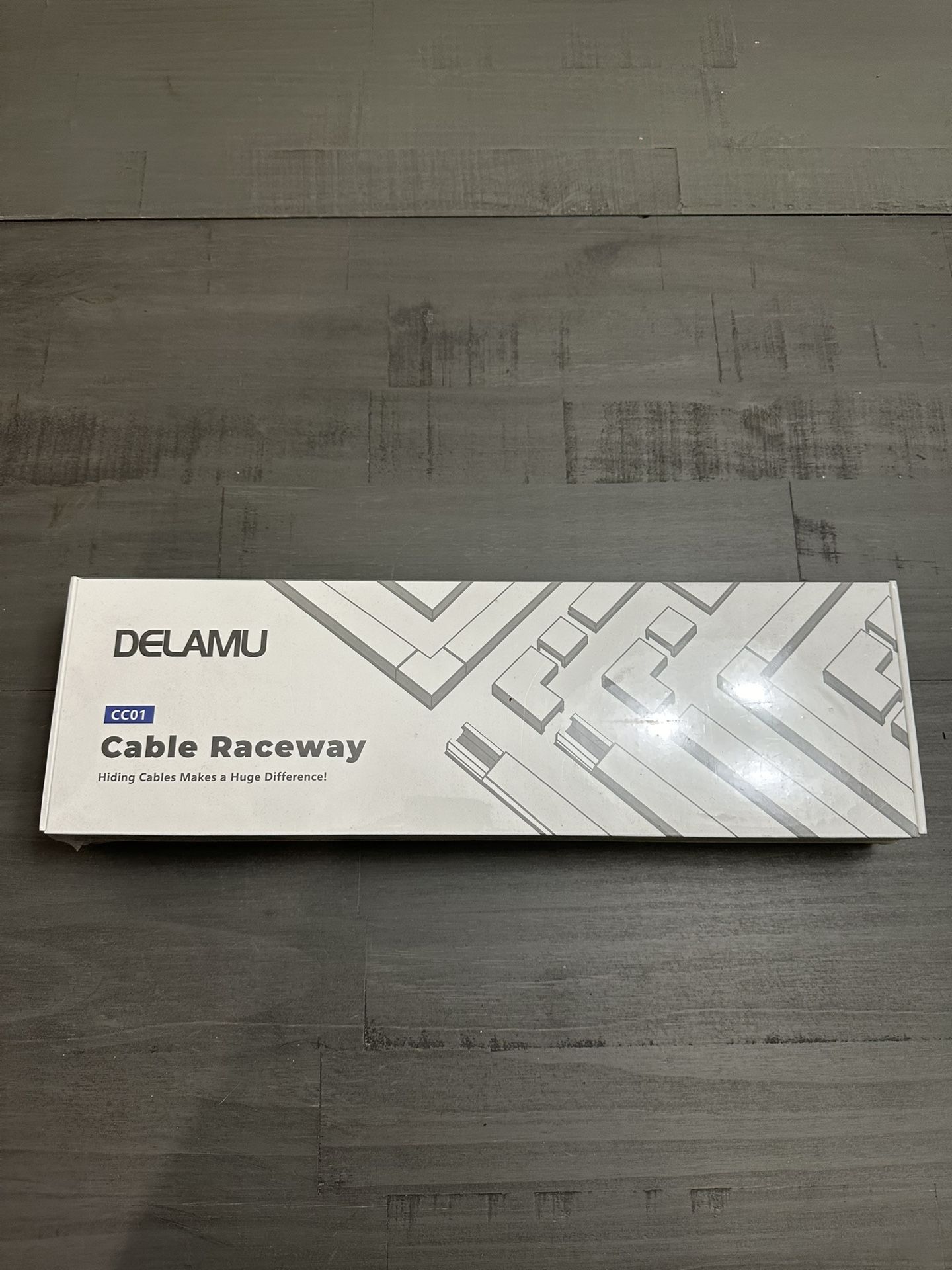 DELAMU Cable Raceway CC01 (hide cables For Tv) 