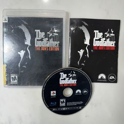 The Godfather The Don’s Edition Sony PlayStation 3 PS3 Video GAME