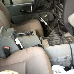 TJ Wrangler stereo locking center console Grey