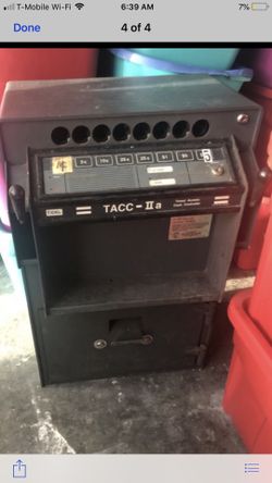 Commercial safe!!! SAFE DISPENSES TUBES of cash