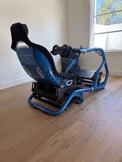 Formula/GT Racing Simulator Cockpit and Racing Seat