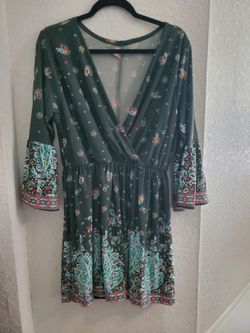 Flirty Pink Brand tunic top or mini dress size 2X