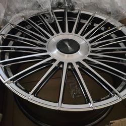 4 VOSSEN FLOTERS WHEELS 22" 6X5.5