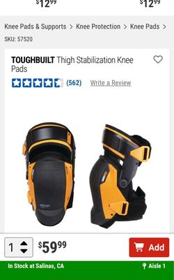 ToughBuilt Thigh Stabilization Knee Pads