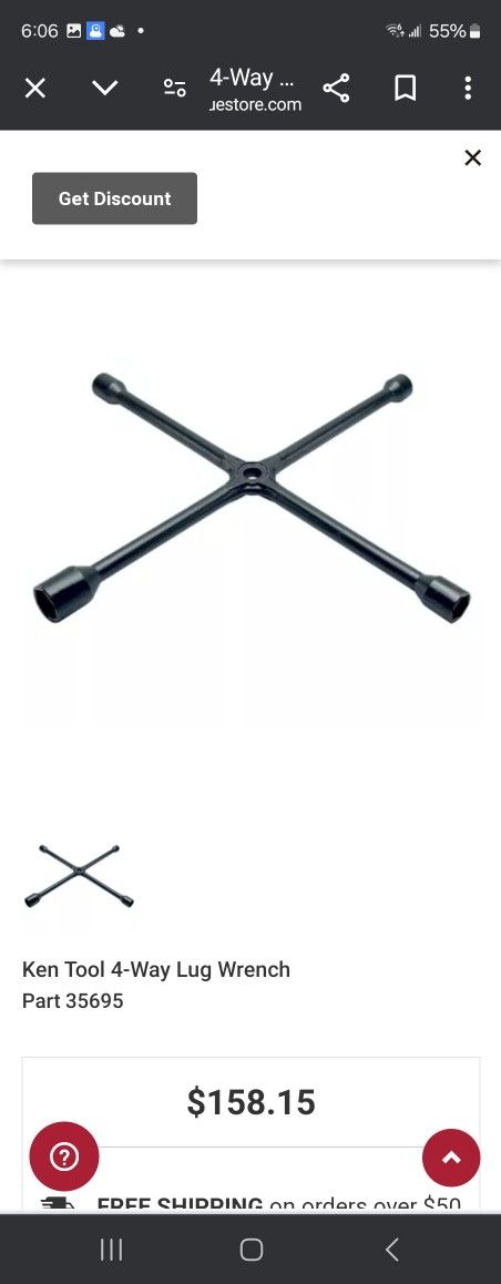 Heavy duty four way for large trucks