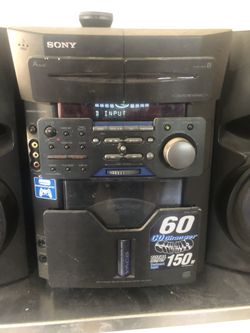 Vintage Sony audio mini deck
