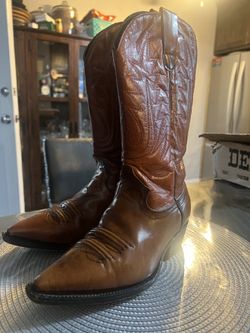 Woman Leather Western Boots