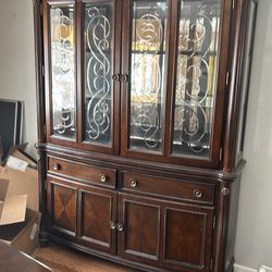 Dining room dresser with hutch    FREE
