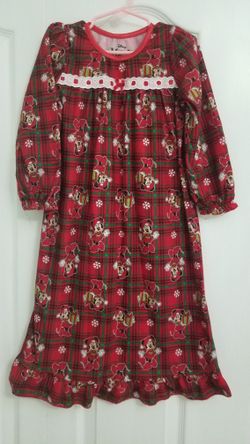 Minnie Mouse Christmas Nightgown size 4