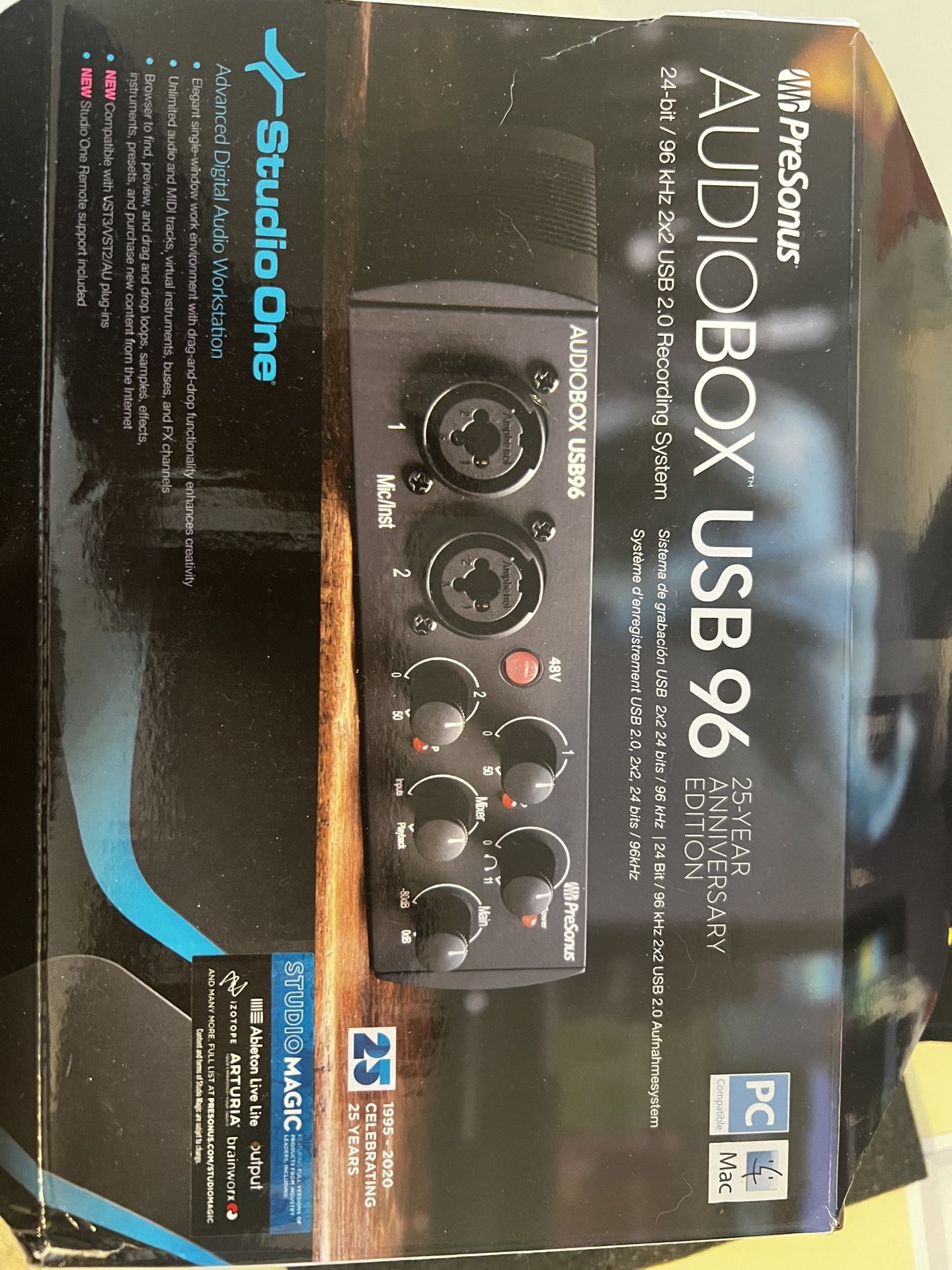 Presonus Audiobox USB 96for Pc,mac