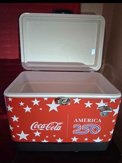 Coca Cola ice chest
