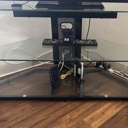 Glass Tv Stand