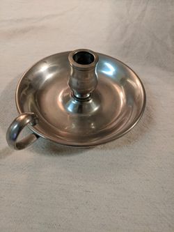 BROOKS Lexington, Va., Handwrought Chamberstick/Candle Holder