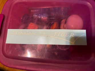 Schwinn Tiger Water Transfer Decal For Chain Guard