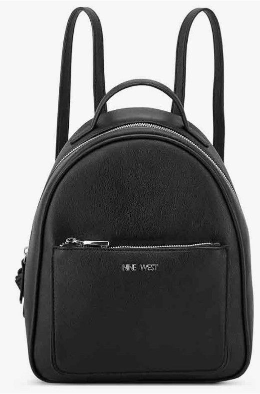 Nine West Backpack Purse ~ Black