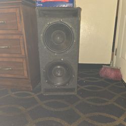 K7 12" Subs In Ported Box 