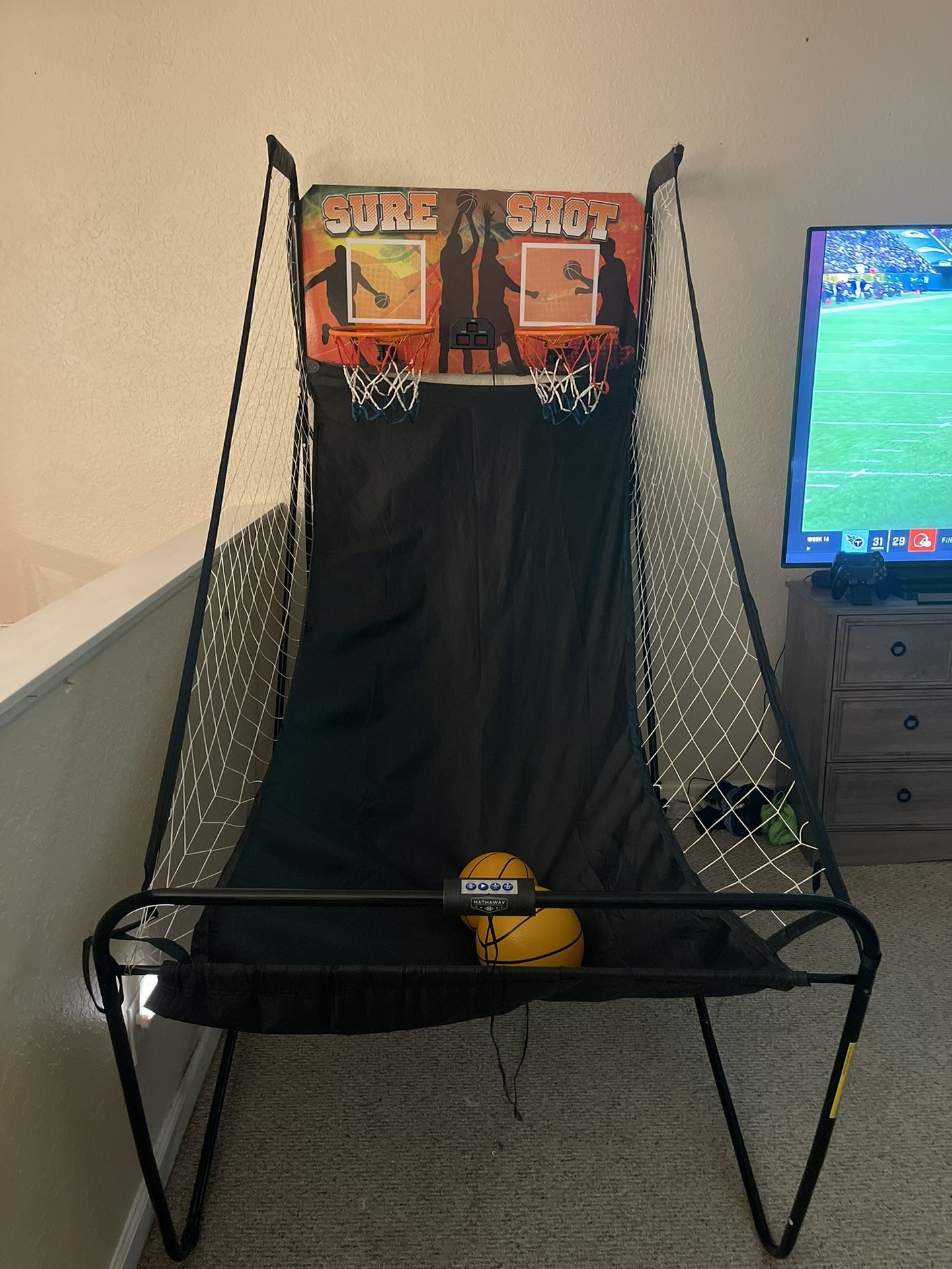 Sure Shot Double Basketball Hoop