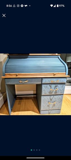 Vintage Roll Top Desk