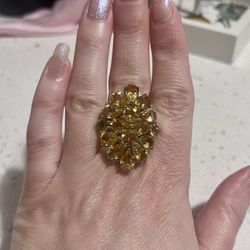 Citrine Ring 