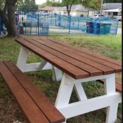 Custom Picnic Tables 6&8 Footers Starting At $225