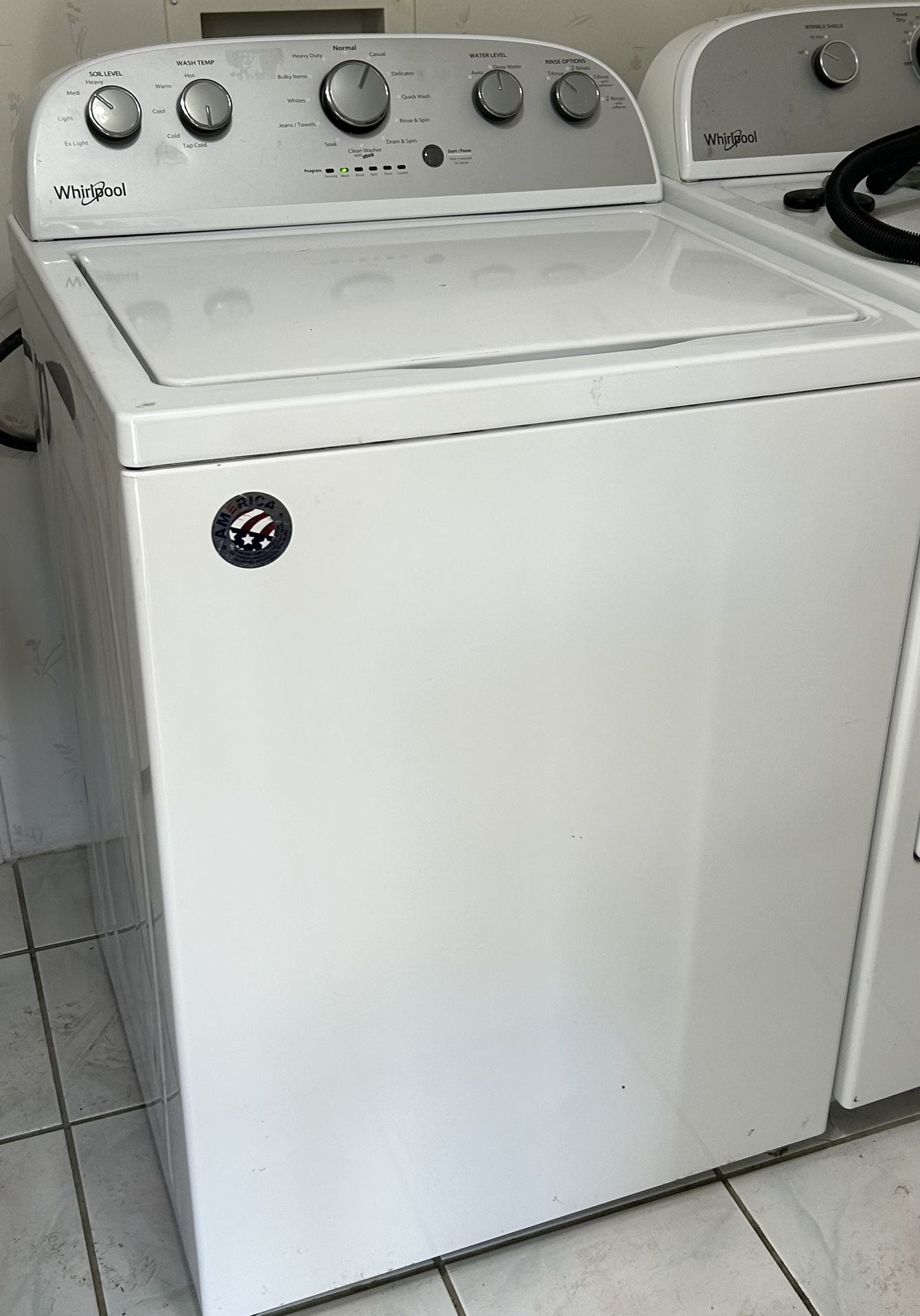 Whirlpool washer