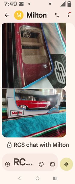 Maisto Red Classic Car Die-Cast Model