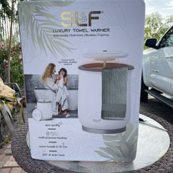 20L WHITE AC POWERED BUCKET TOWEL WARMER TW100