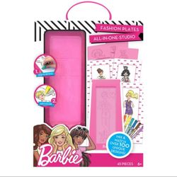 Barbie Fashion Plates All in One Studio Sketch