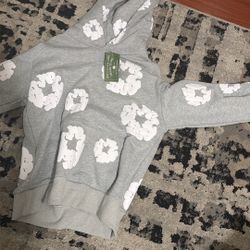 Denim Tear Hoodie Small