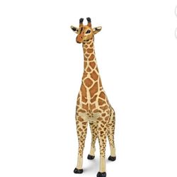 Melissa & Doug Giant Giraffe - Lifelike Plush Stuffed Animal (over 4 feet tall)