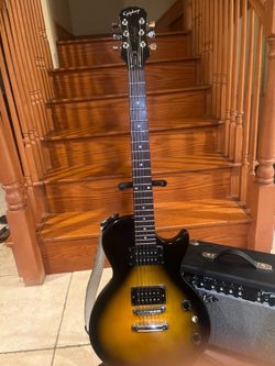 Epiphone Les Paul (Mint) w/ Fender Amp