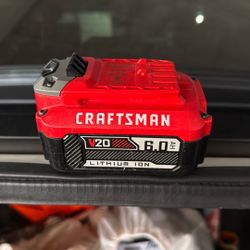 Craftsman 6.0 Ah V20 Battery 